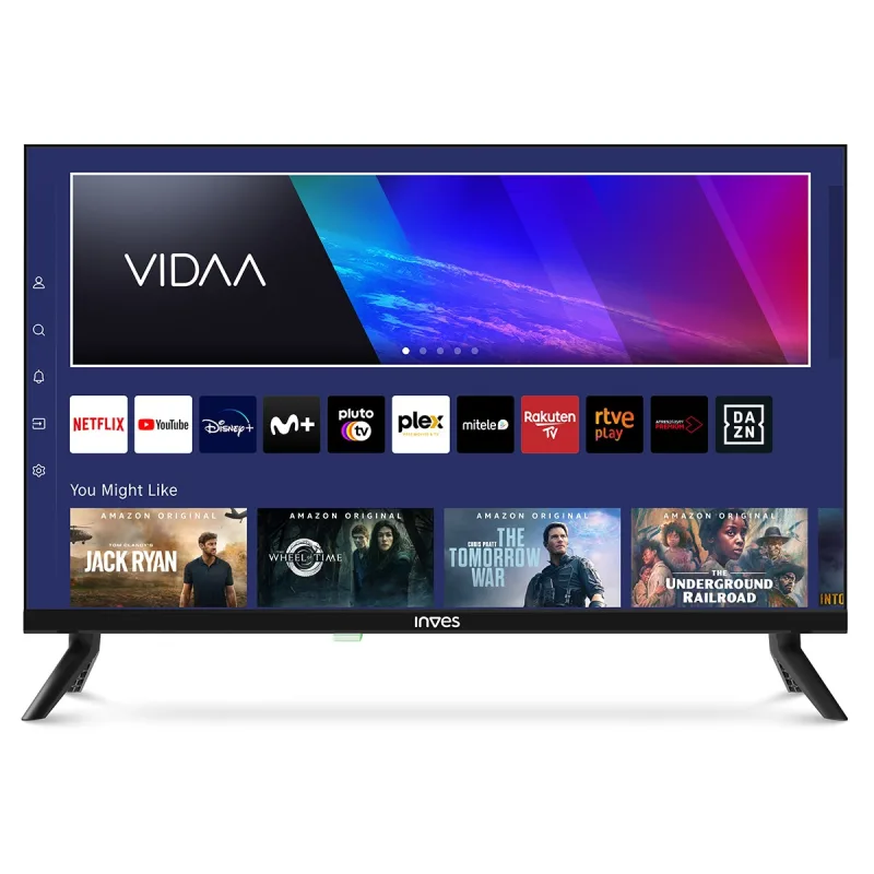 Inves - TV LED 61cm (24') Inves LED-240VDA, HD, Smart TV.