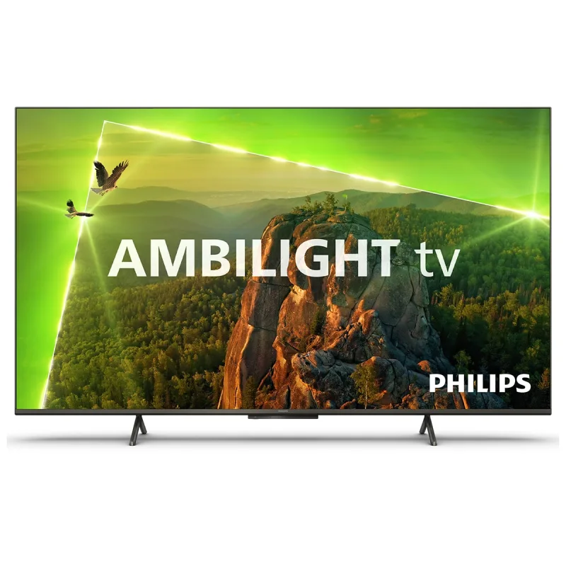 Philips - TV LED 177cm (70') Philips 70PUS8118/12 UHD 4K, Ambilight 3 lados, Pixel Ultra HD, HDR10 / HDR10+ Compatible, Dolby Vision, Smart TV.