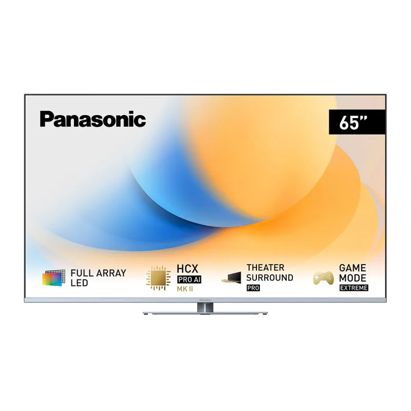 Panasonic - TV LED 164 cm (65') Panasonic TV-65W93AE6, UHD 4K, Full Array LED / Ultra local dimming, Dolby Vision IQ, Smart TV.