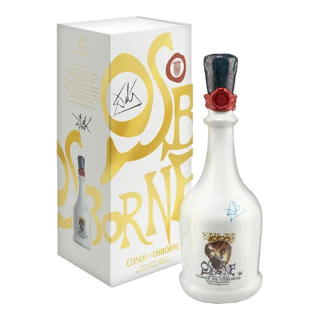 Conde de Osborne - Estuche brandy Dali Conde de Osborne Solera Gran Reserva.