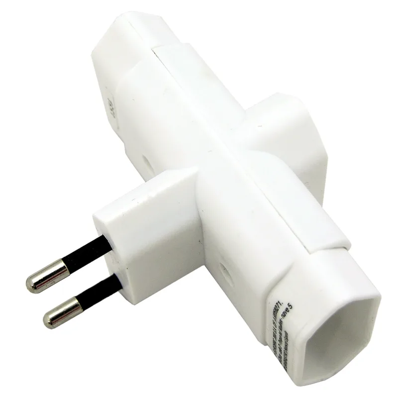SIMON - Adaptador Eléctrico Triple Lateral 10A 250V Simon.