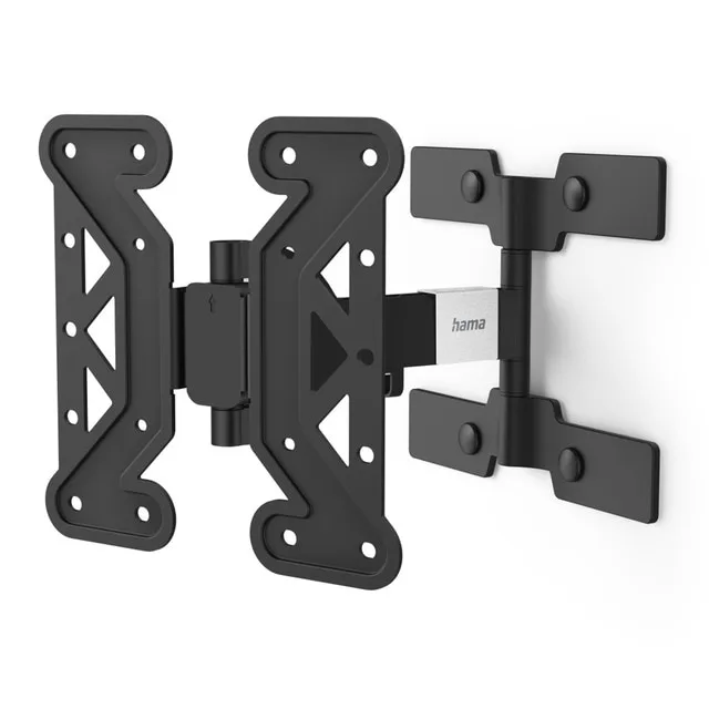 Hama - Soporte de pared Hama Fullmotion 1 Brazo Extra Slim para TV 19' a 48' Negro.