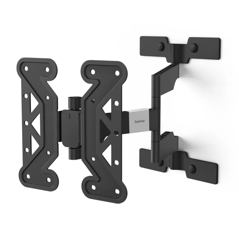 Hama - Soporte de pared Hama Fullmotion 2 Brazos Extra Slim para TV 19' a 48' Negro.