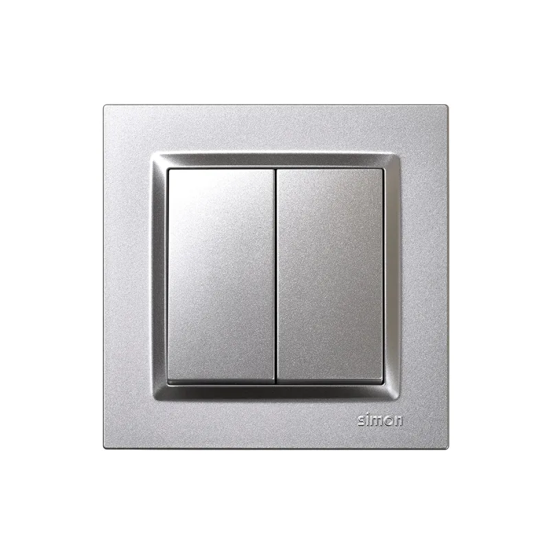 SIMON - Conmutador Eléctrico Doble Interiores.
