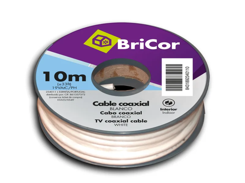 BriCor - Cable coaxial TV / Datos.