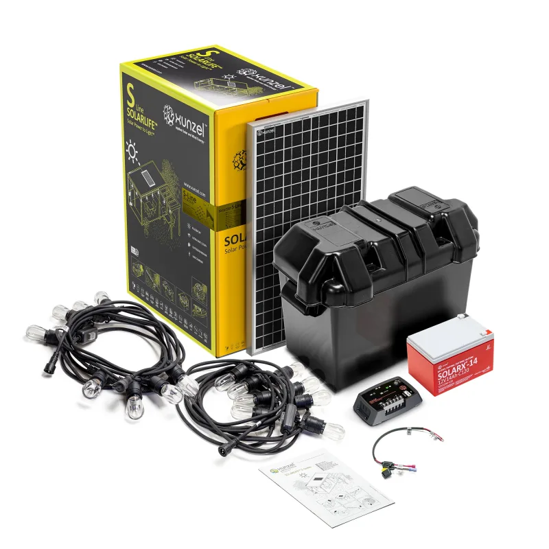 Xunzel - Kit Solar Iluminación LED SOLARLIFE-S-30x16 COSY.