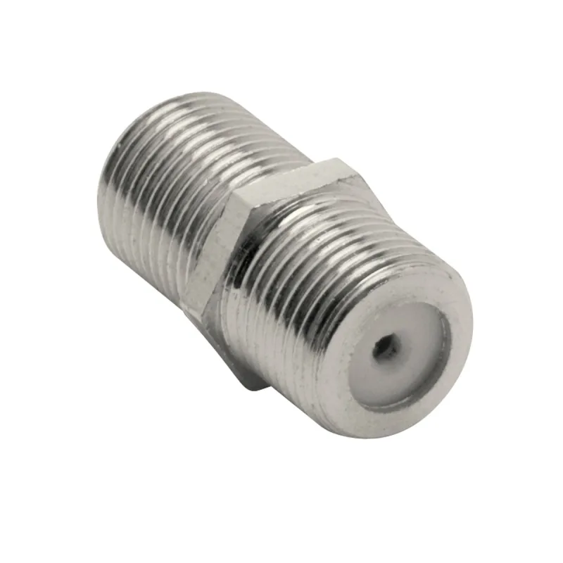 Metronic - Empalme / Adaptador satélite toma tipo F M-M.