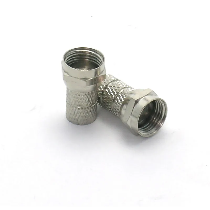 Metronic - Juego 2 Conectores TV Hembra.