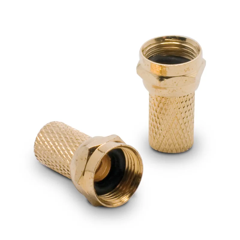 Metronic - Toma TV SAT Macho con Junta Estanca para Cable Coaxial 6,8 mm.