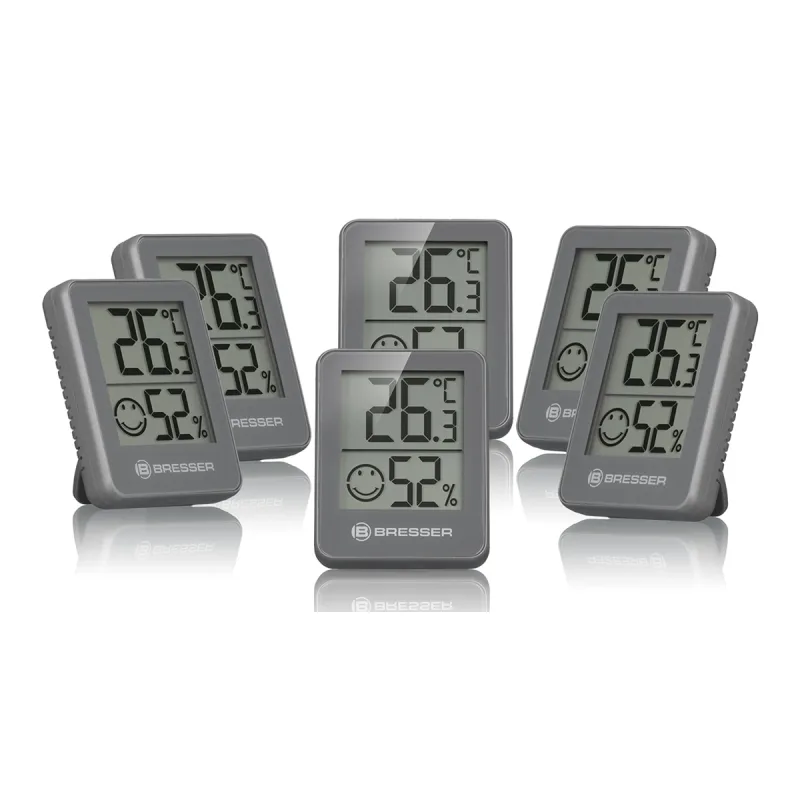 Bresser - Estación Meteorológica ClimaTemp con 6 Indicadores Hygro.