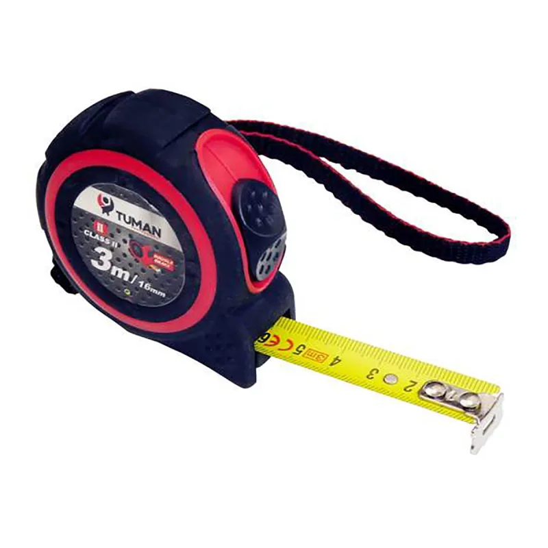 TUMAN Profesional - Flexómetro ABS Doble Freno 5 m X 25 mm.
