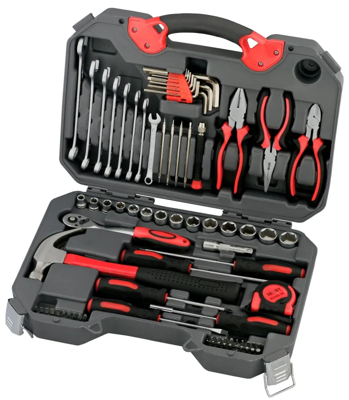 Jjtools - Maletín de herramientas de 78 piezas.