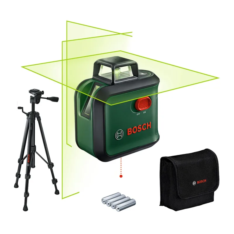 Bosch - Nivel Láser Advance 360 + Trípode TT150.