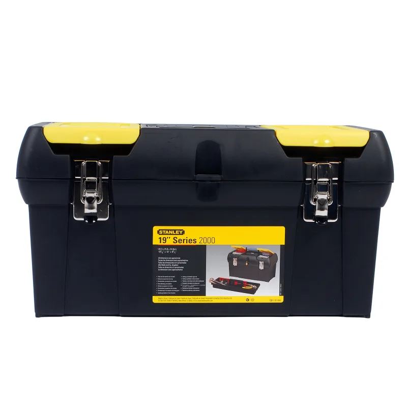 Stanley - Caja de herramientas plástico con cierre metálico.
