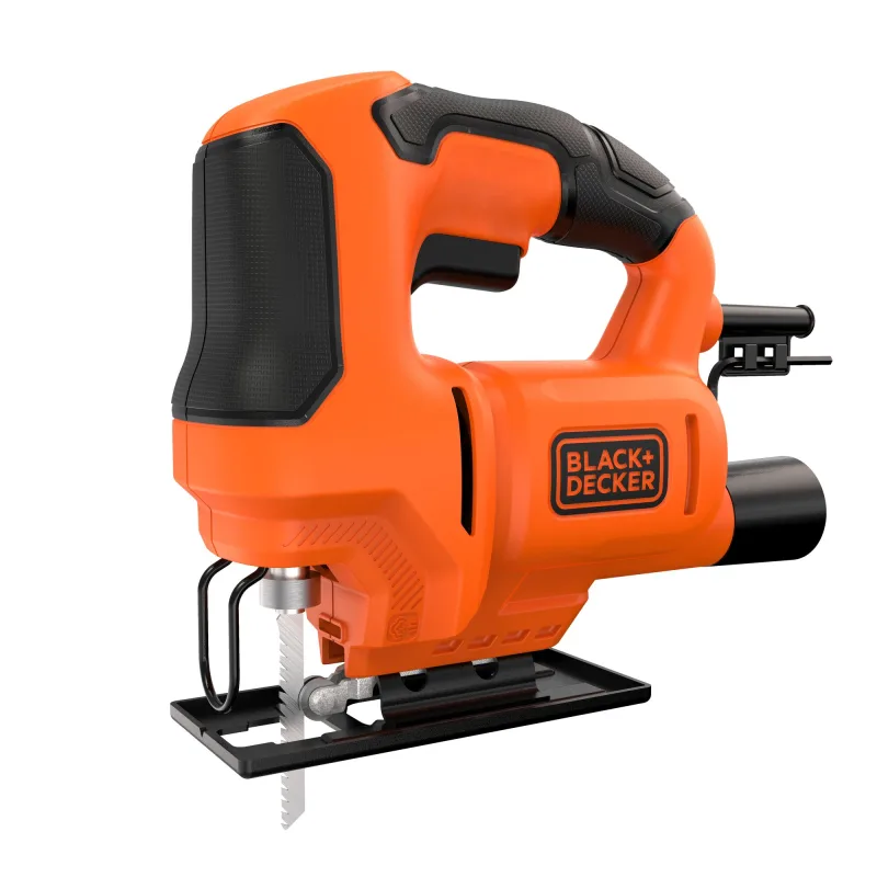 BLACK+DECKER - Sierra Caladora Eléctrica a red con cable 400 W BES602-QS.