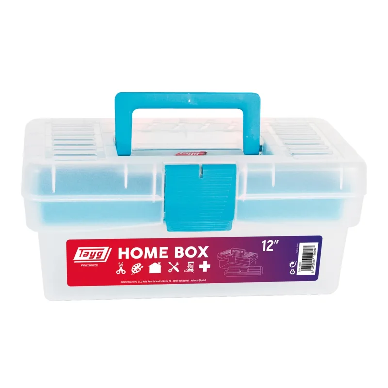 TAYG - Caja Plástica para Herramientas Home S.