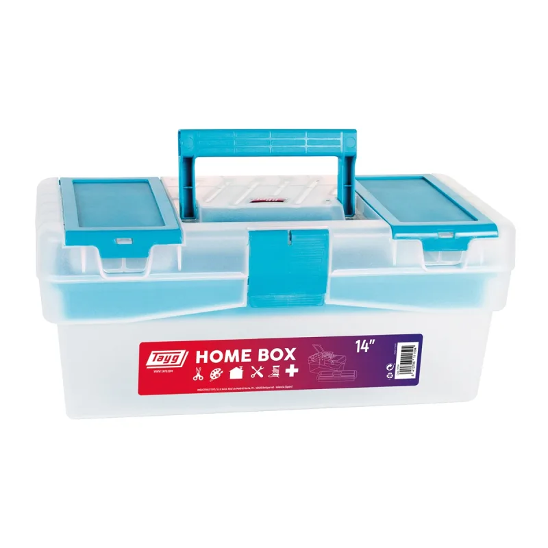 TAYG - Caja Plástica para Herramientas Home M.