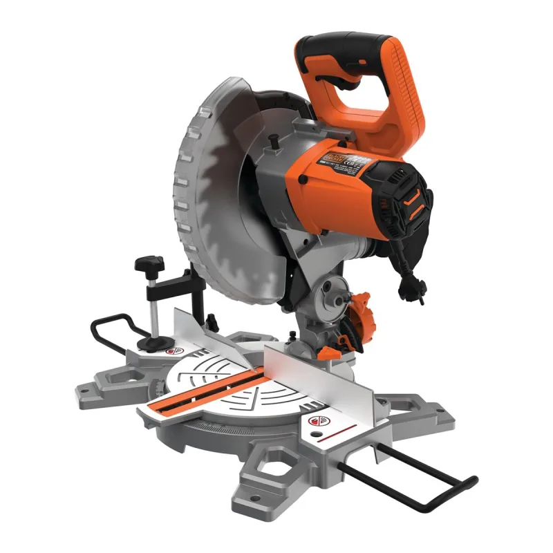 BLACK+DECKER - Sierra Ingletadora Eléctrica 1,5 kW Ø 216 mm.