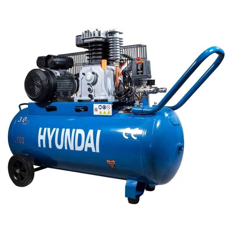 HYUNDAI - Compresor de Aire Profesional 100 l 2,2 kW HYACB100-31.
