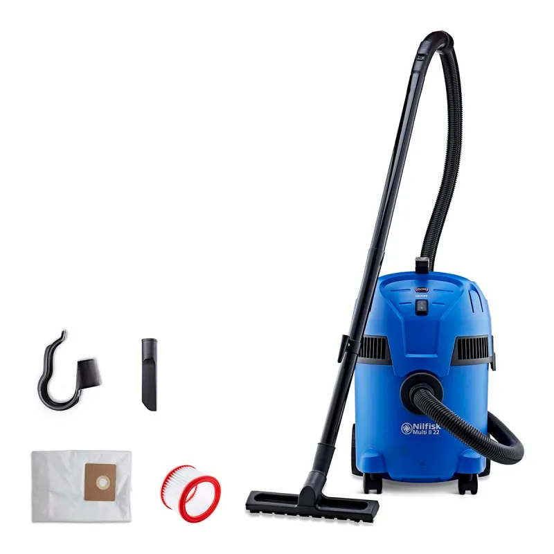 NILFISK - Aspirador Agua/Polvo Multi II 22 l.
