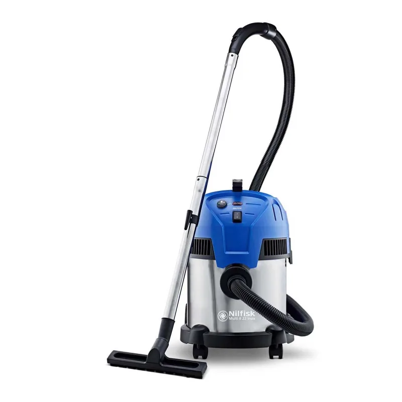 NILFISK - Aspirador Agua/Polvo Multi II 22 l Inox.