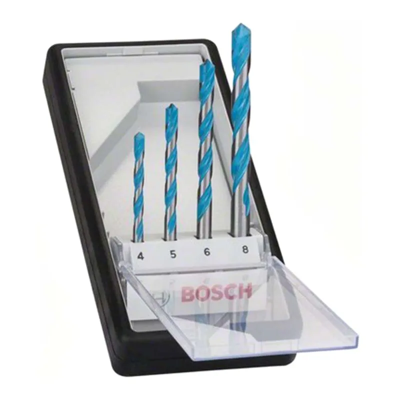 Bosch - Set de 4 Brocas Multi Construcción Expert CYL-9.