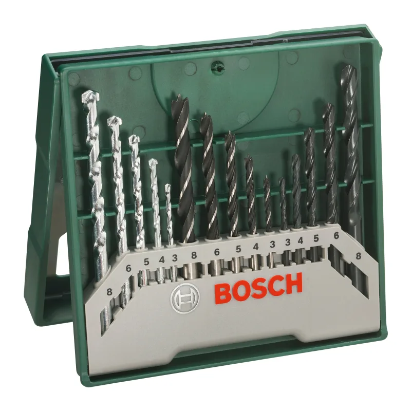 Bosch - Set brocas Mini X-Line con 15 unidades.