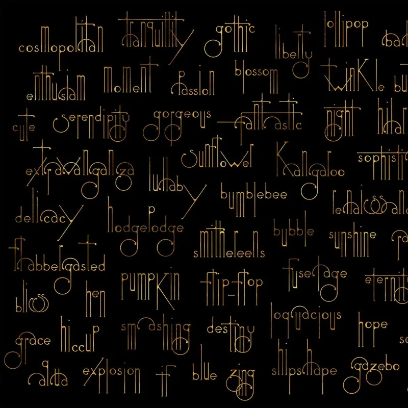 Coordonne - Fotomural TNT palabras Coordonne.