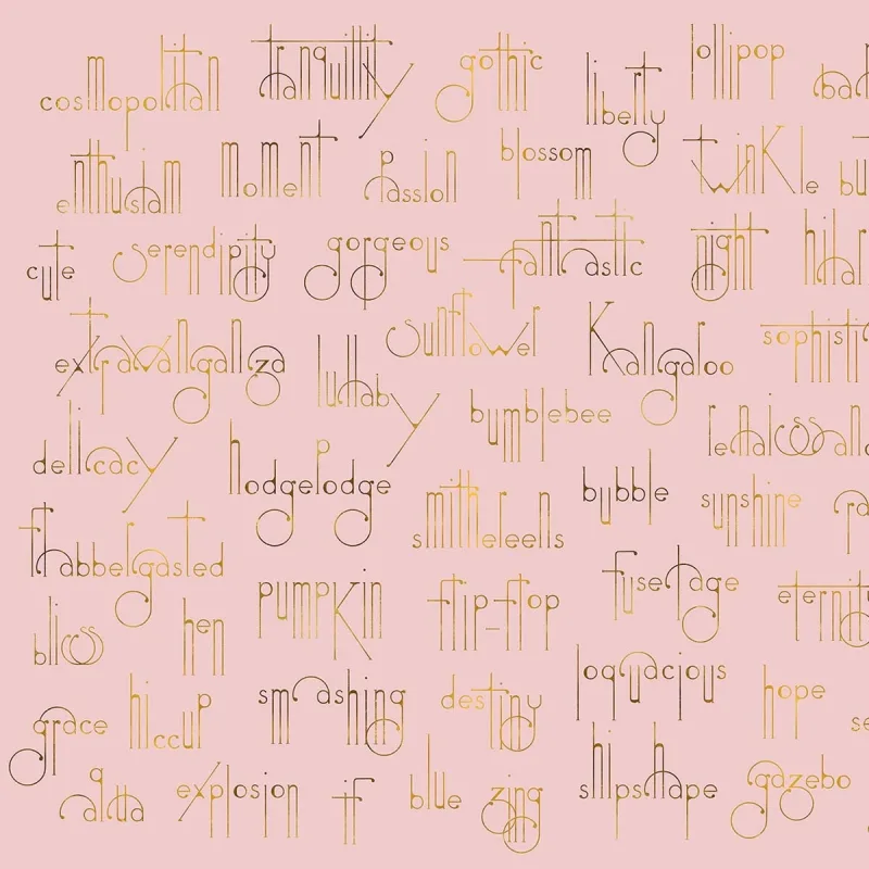 Coordonne - Fotomural TNT palabras Coordonne.