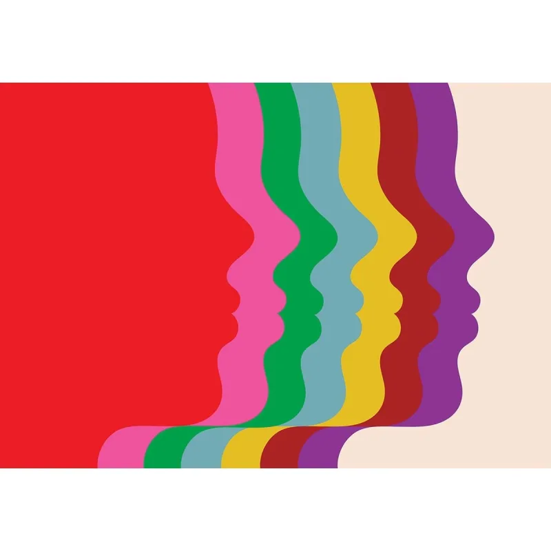 Coordonne - Fotomural TNT rostros Coordonne.