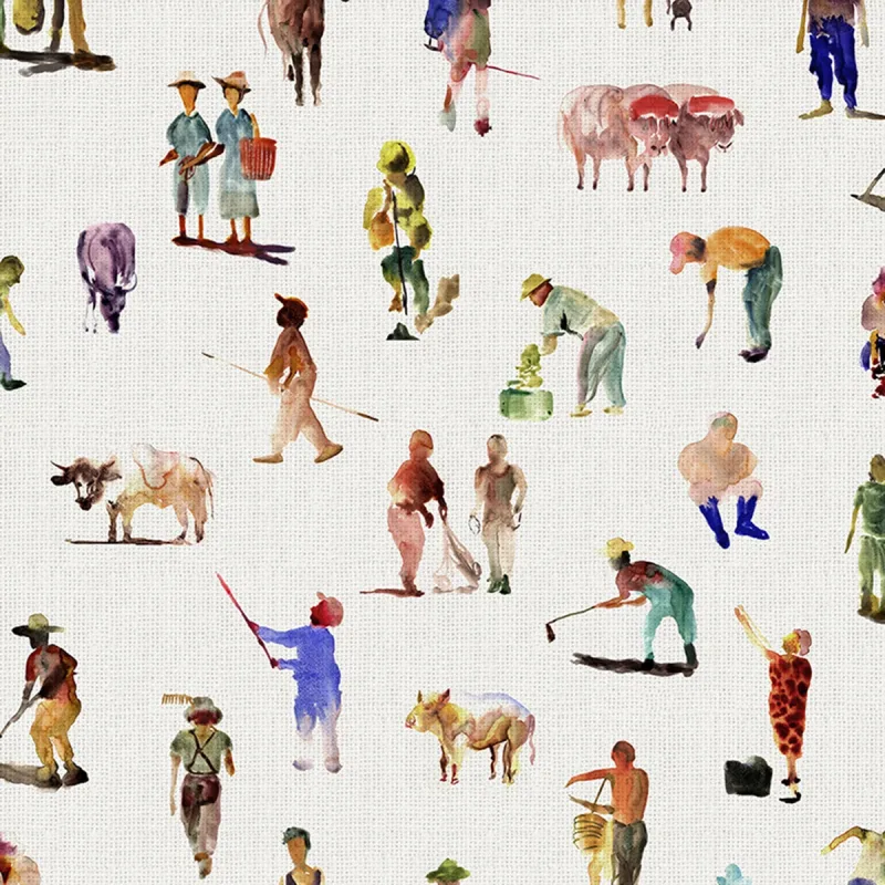 Coordonne - Mural ilustración Coordonne.