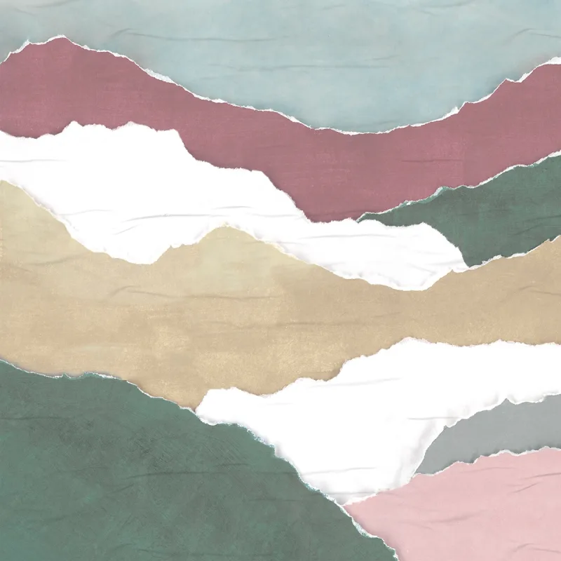 Coordonne - Mural montañas Coordonne.