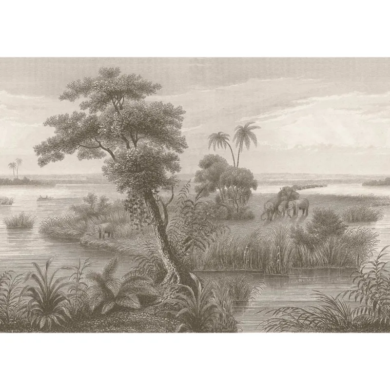 Rasch - Mural TNT Oasis Madagascar Rasch.