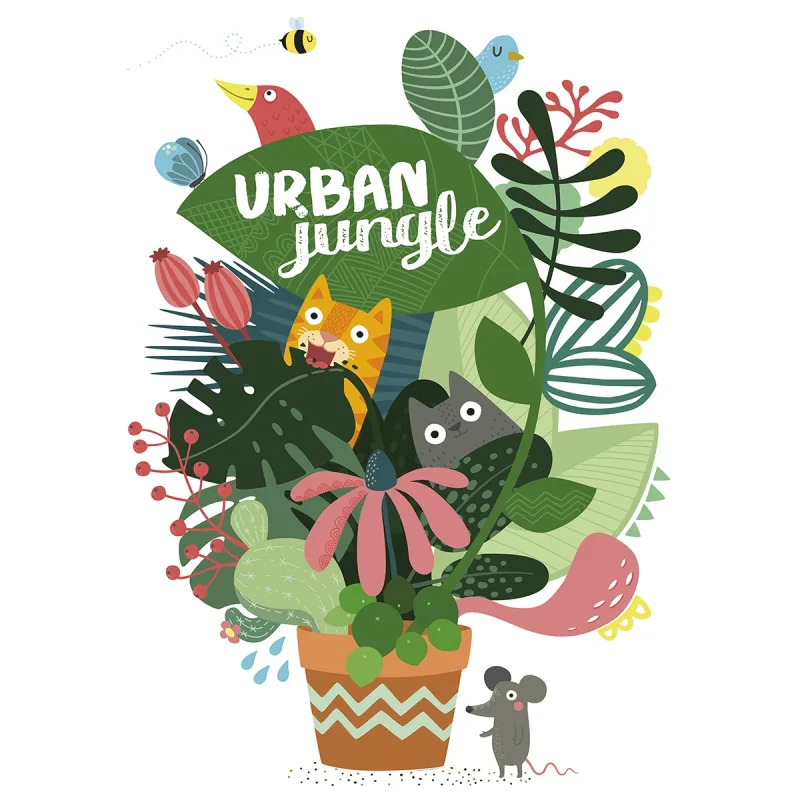 Rasch - Fotomural Jungle Rasch.