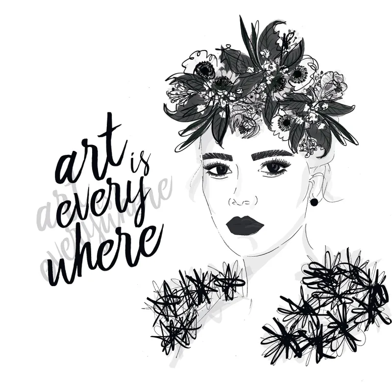 Rasch - Fotomural Portrait Art Rasch.