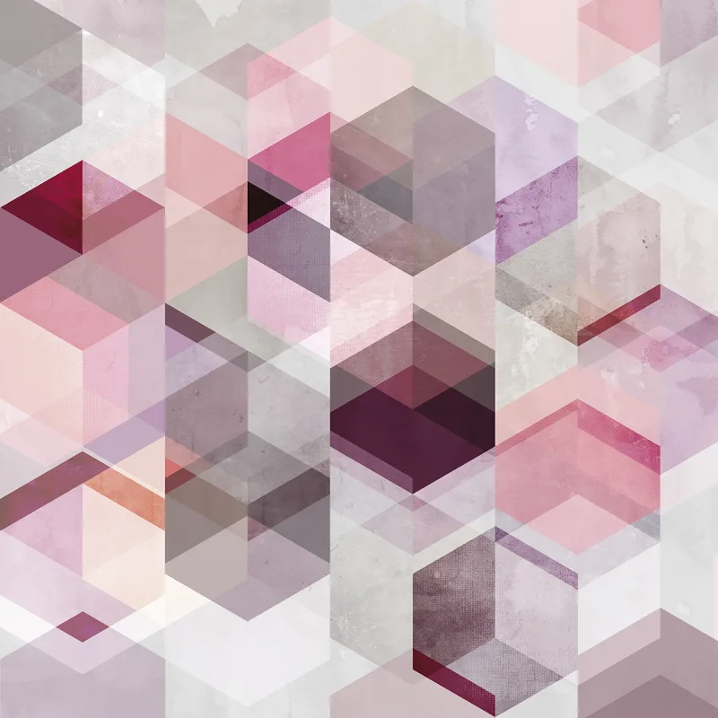 Rasch - Fotomural Hexagon Rasch.