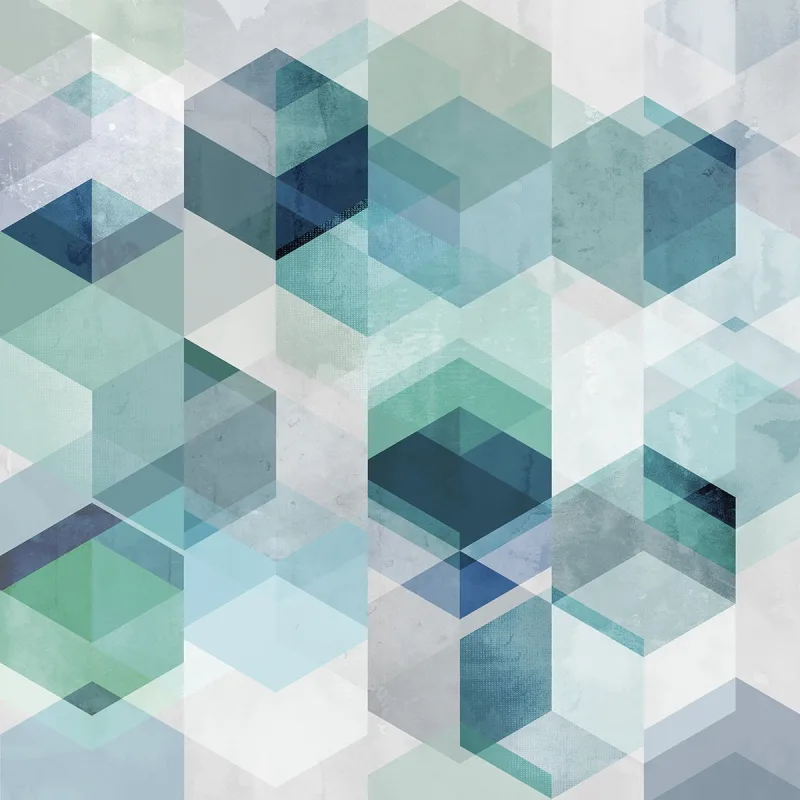 Rasch - Fotomural Hexagon Rasch.