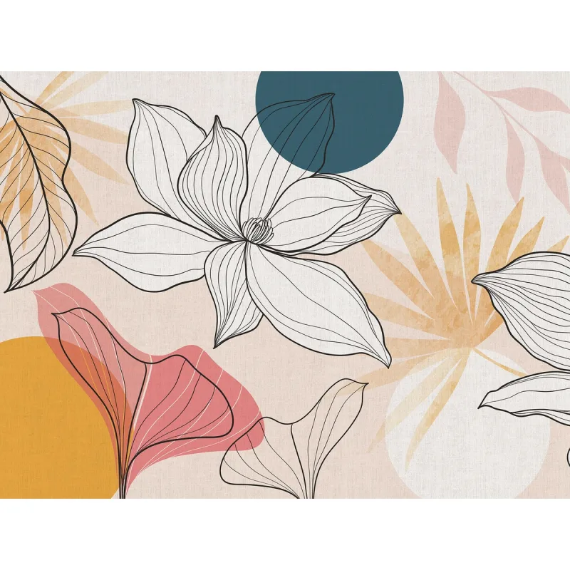 Wallifydeco - Mural autoadhesivo Rodas Wallifydeco.