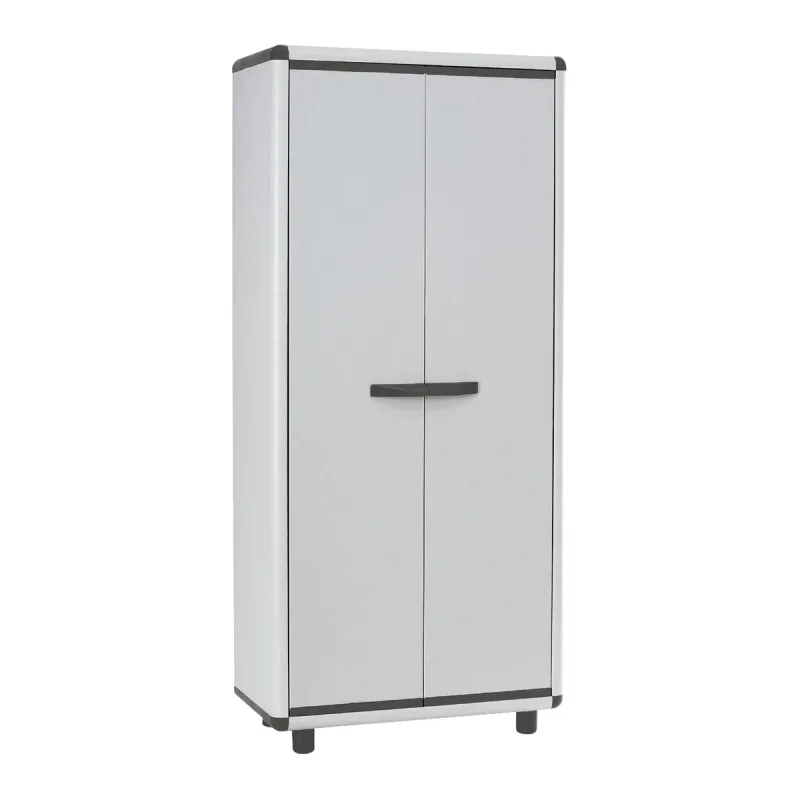 GAROFALO - Armario Alto PVC 2 Puertas y 4 Baldas Easypro.