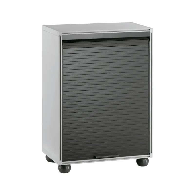 GAROFALO - Armario PVC con puerta enrollable vertical + 1 Balda para Garaje.