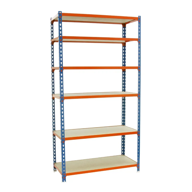 SIMONRACK - Estantería metálica MADERCLICK 6 Estantes.