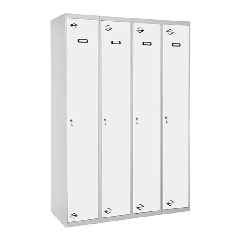 SIMONRACK - Taquilla metálica Profesional 4 Puertas Montada.