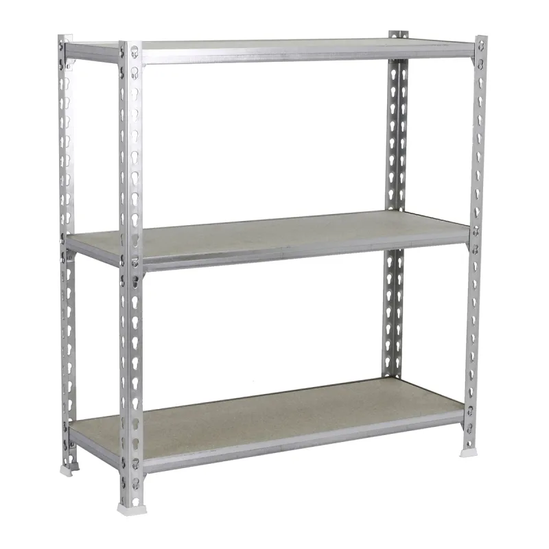 SIMONRACK - Estantería metálica Maderclick Superplus 3 Baldas 110x100x30 cm.