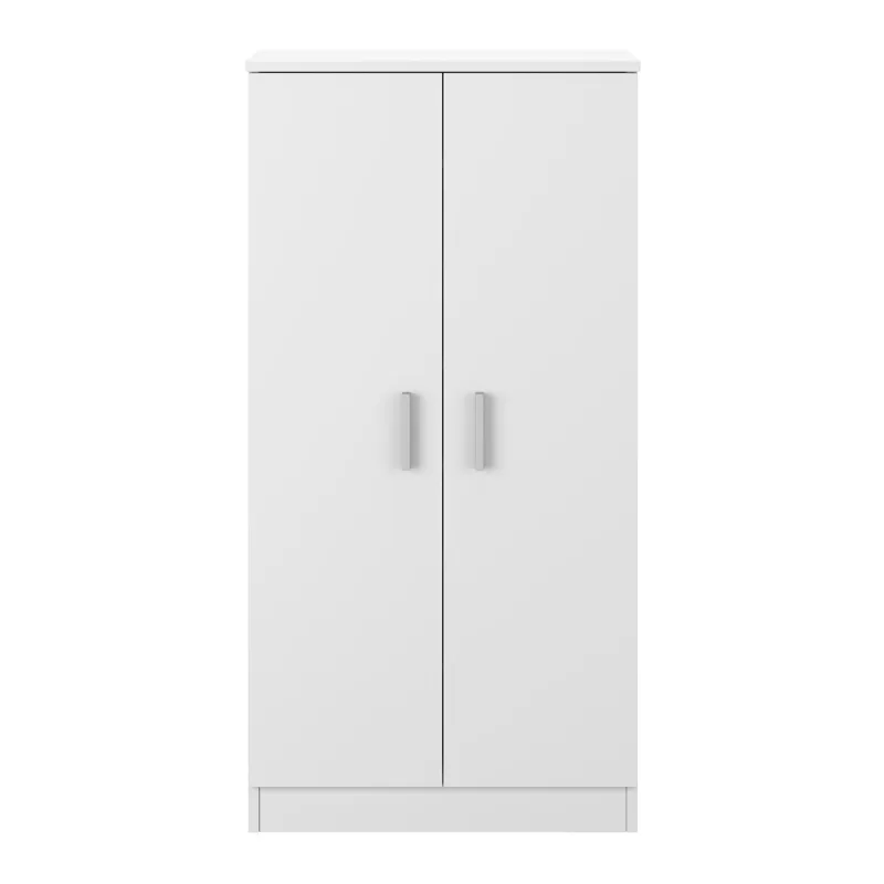 Fores - Zapatero 2 Puertas Acabado Blanco.