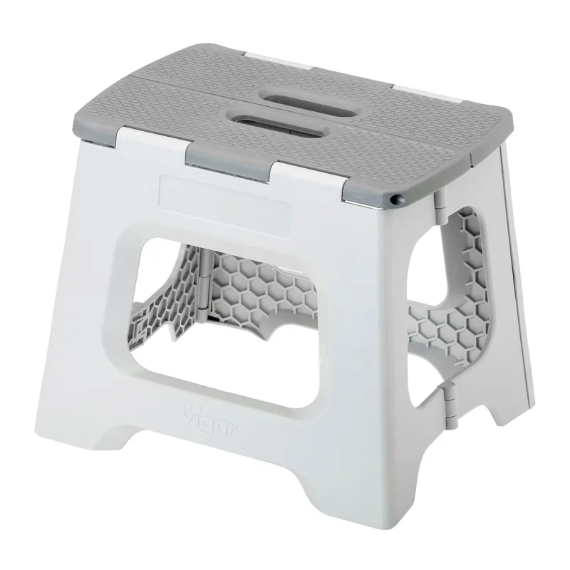 Vigar - Taburete Plegable Plástico Compact 27 cm.