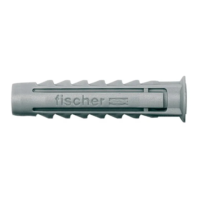 FISCHER - Tacos SX 12 x 60 mm y tornillos y arandelas 4 Uds.