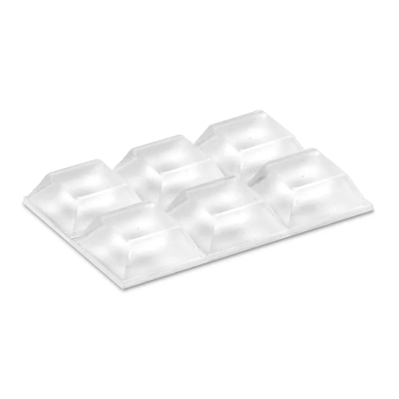 Inofix - Gota Adhesiva Antideslizante Cuadrada 6 Uds.