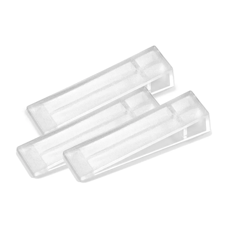 Inofix - Cuña Plástica Transparente 3 Uds.