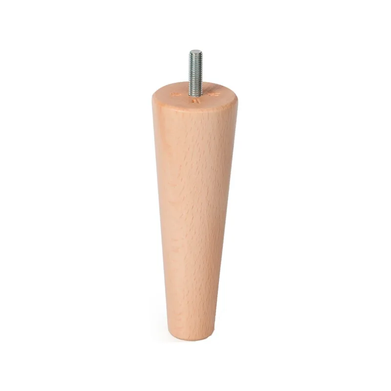 Nesu - Pata Fija Madera Haya Cónica.