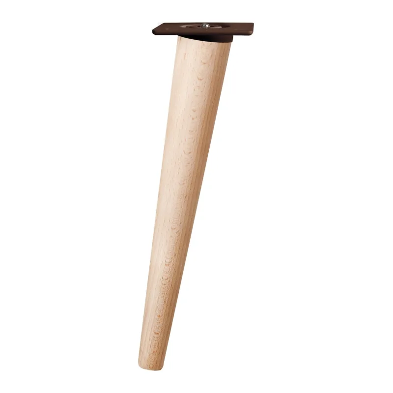 Nesu - Pack 4 Patas Inclinadas Madera Haya 30 cm.
